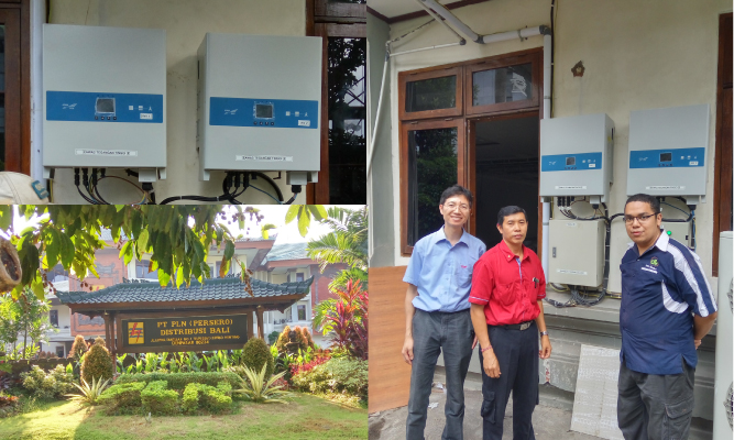 PLTS 30 KWP Solar Panel di Kantor PLN Distribusi Bali Kehua PT Deo Energi