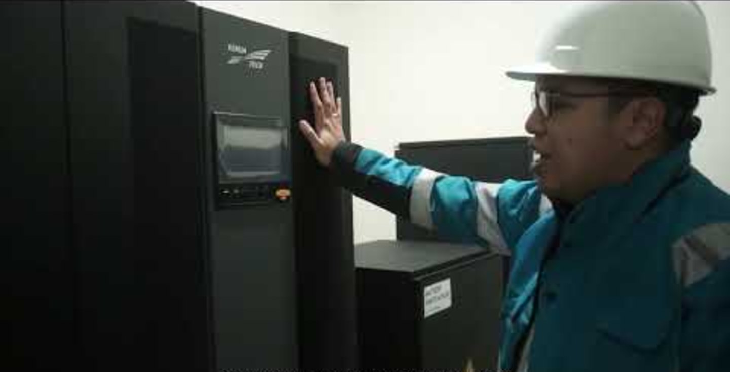 Panel UPS Kehua 400 kVA terpasang di PT Gelora Citra Kimia Abadi